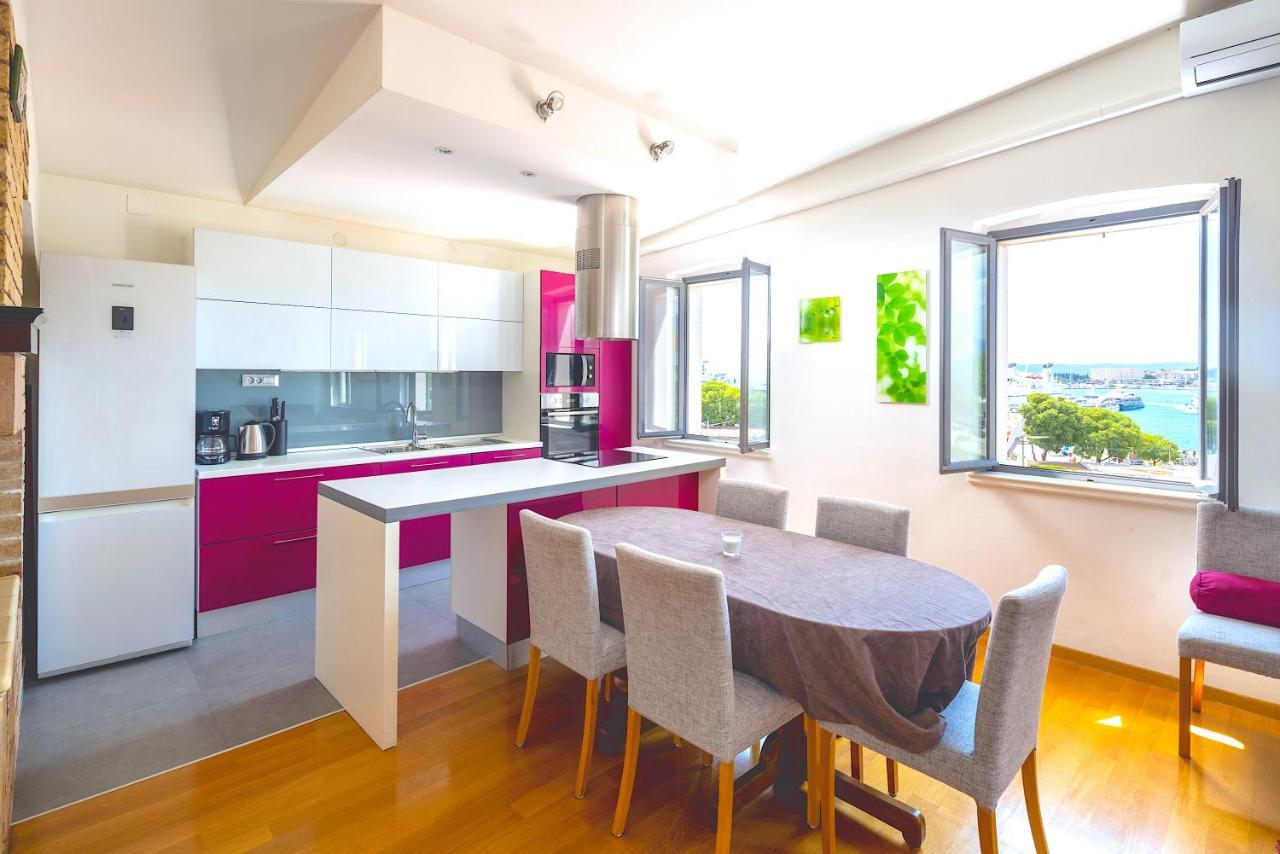سبليت Luxury Apartment Olavia Rooftop Terrace & Seaview المظهر الخارجي الصورة