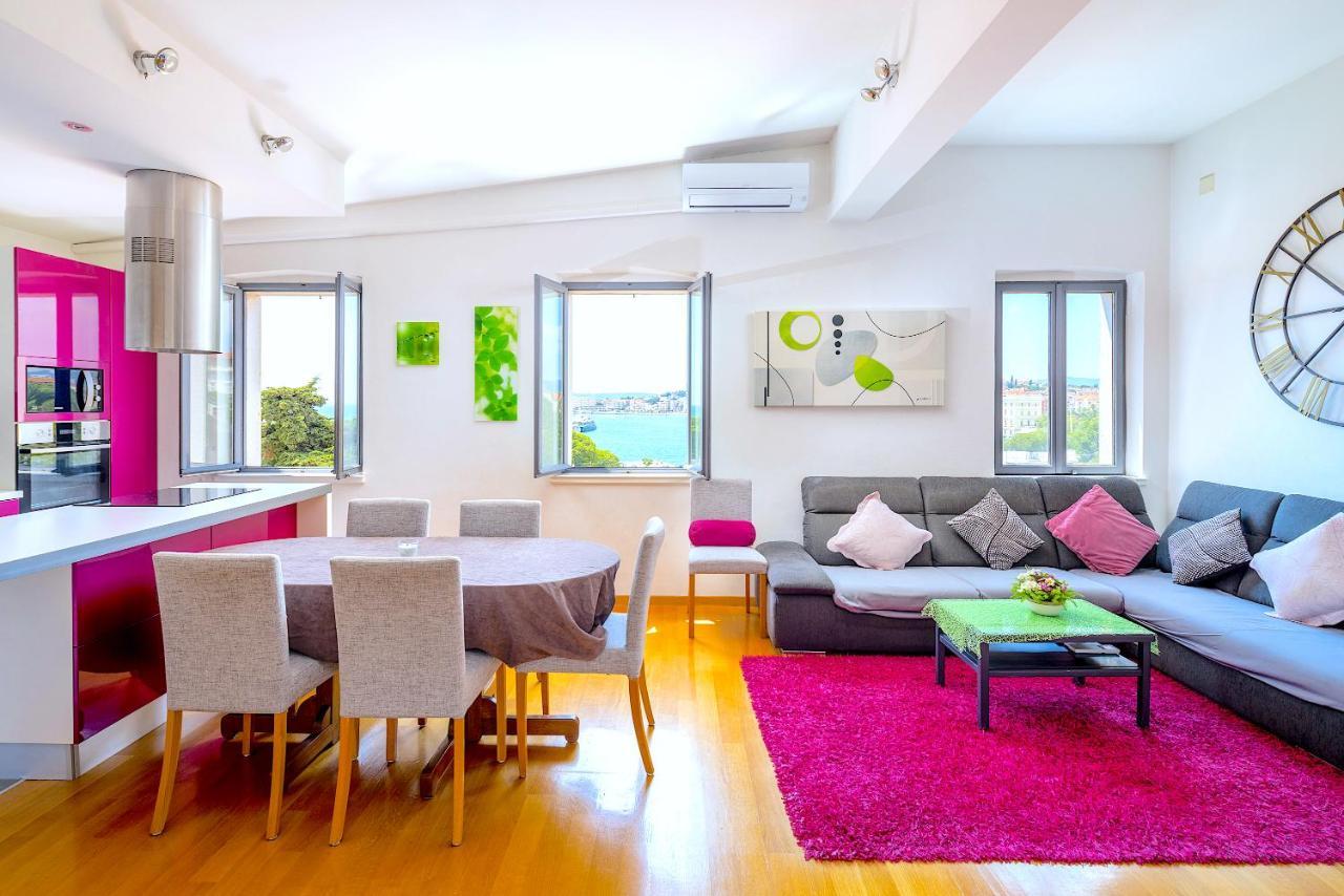 سبليت Luxury Apartment Olavia Rooftop Terrace & Seaview المظهر الخارجي الصورة