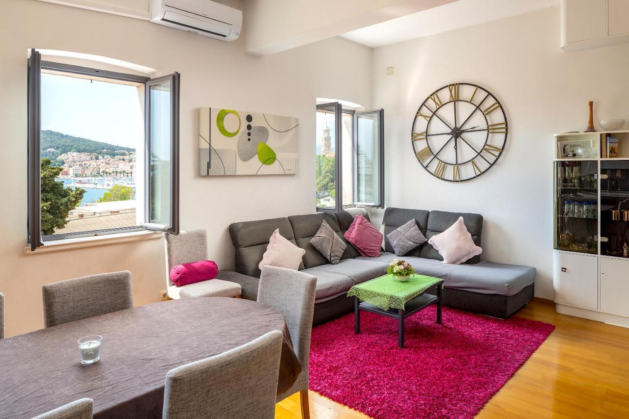 سبليت Luxury Apartment Olavia Rooftop Terrace & Seaview المظهر الخارجي الصورة