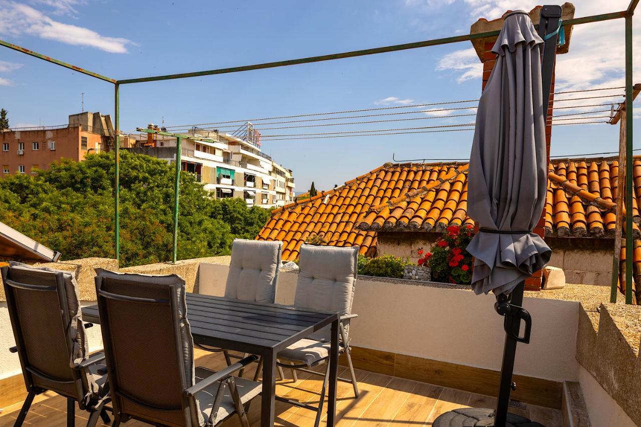سبليت Luxury Apartment Olavia Rooftop Terrace & Seaview المظهر الخارجي الصورة