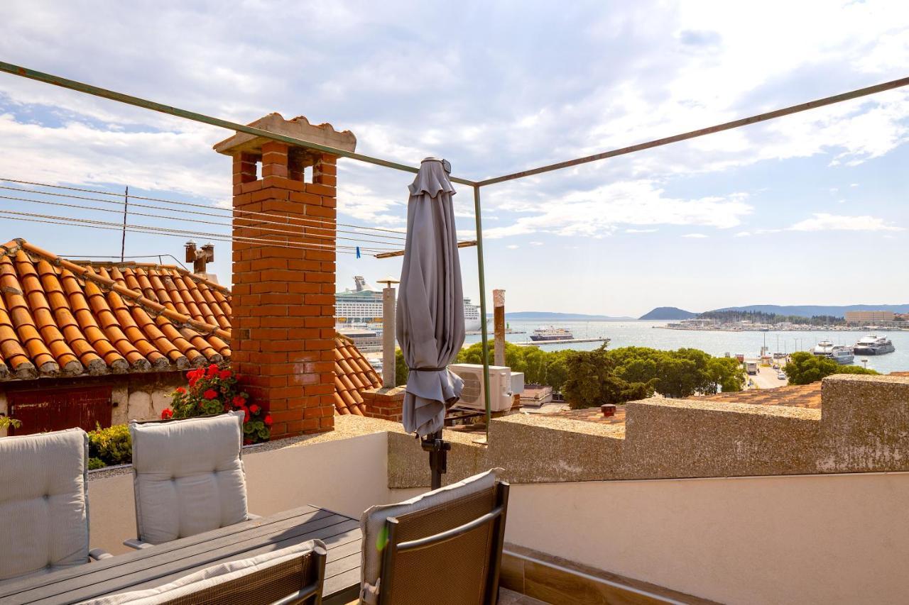 سبليت Luxury Apartment Olavia Rooftop Terrace & Seaview المظهر الخارجي الصورة
