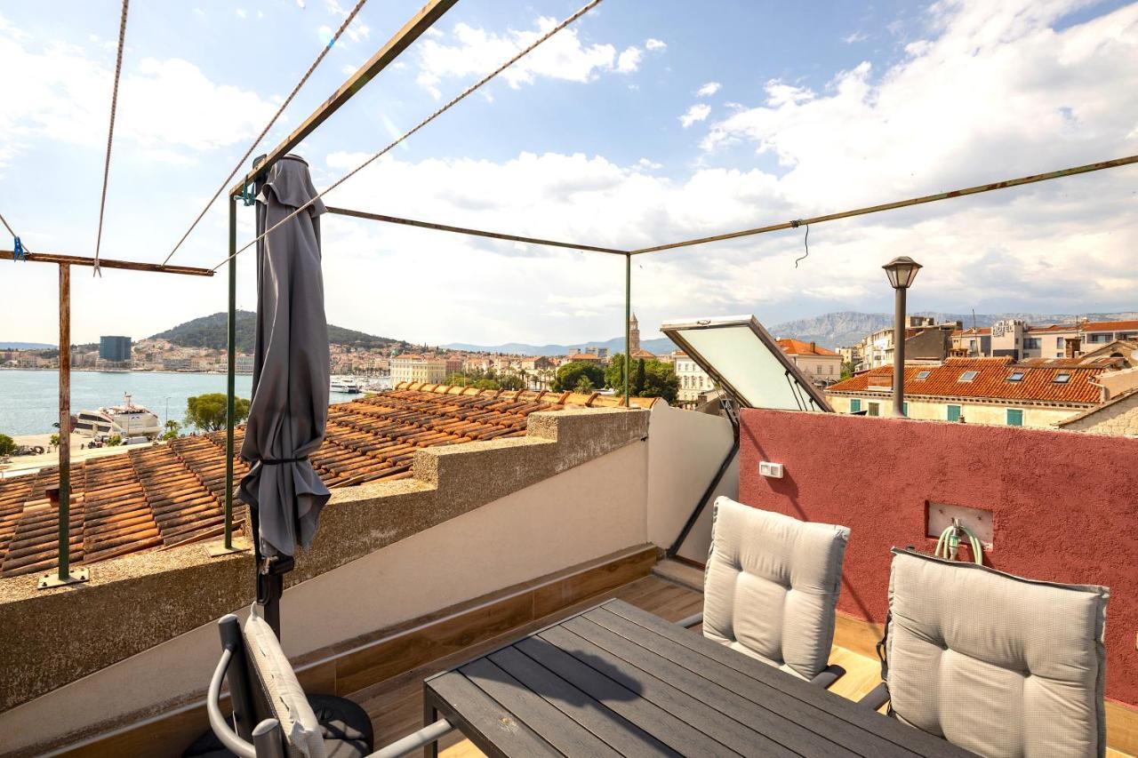 سبليت Luxury Apartment Olavia Rooftop Terrace & Seaview المظهر الخارجي الصورة
