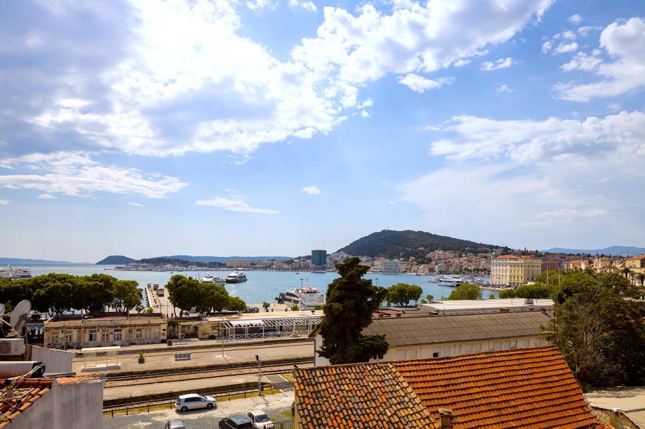 سبليت Luxury Apartment Olavia Rooftop Terrace & Seaview المظهر الخارجي الصورة