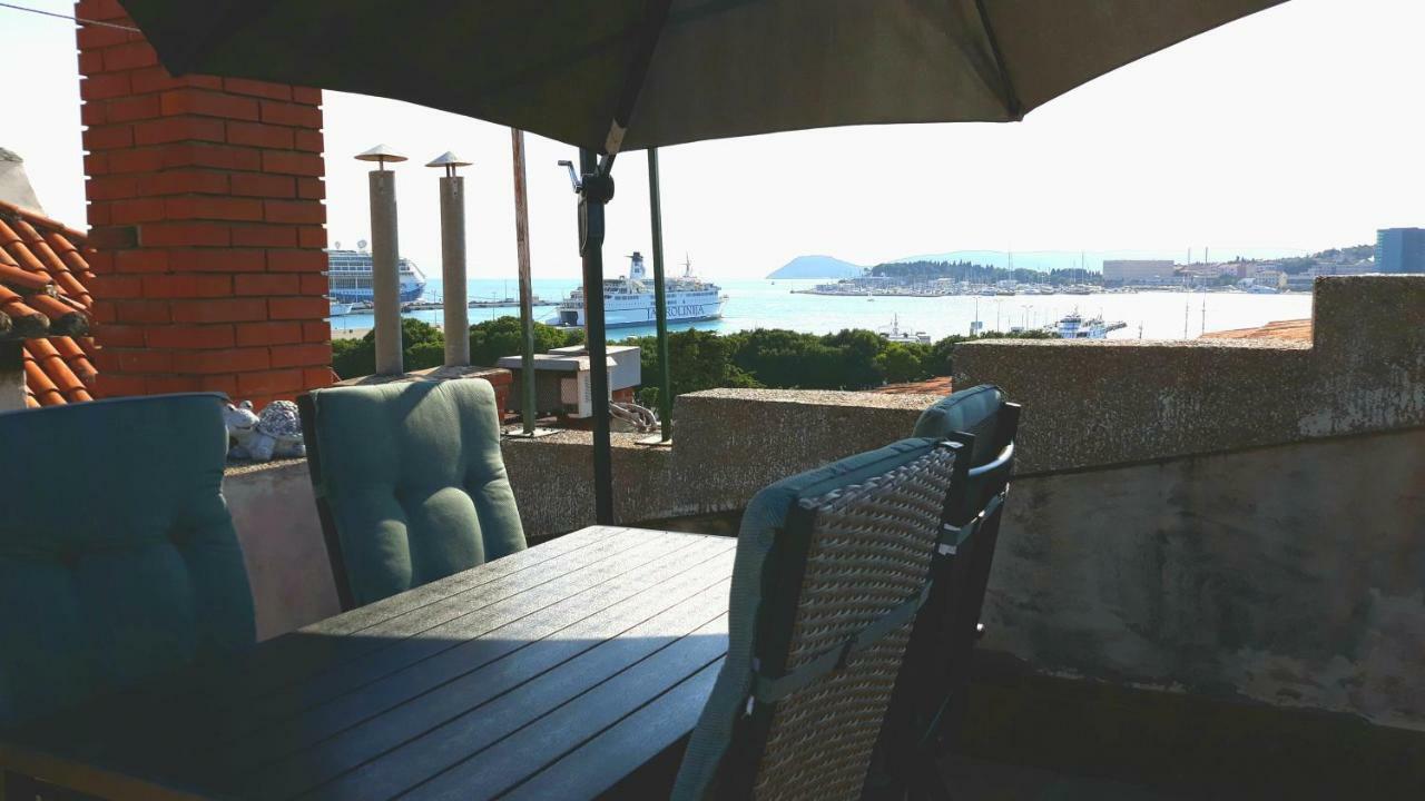 سبليت Luxury Apartment Olavia Rooftop Terrace & Seaview المظهر الخارجي الصورة